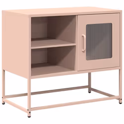 vidaXL Mobile TV Rosa 68x39x60,5 cm in Acciaio - Vista aggiuntiva 2