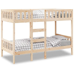 Vidaxl - Letto a Castello 90x200 cm in Legno Massello di Pino 168034
