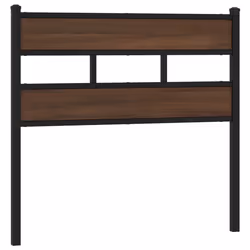 VidaXL 4017179, Marrone, Quercia, Acciaio, Legno, 91,5 cm, 950 mm, 91,5 cm