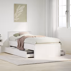VidaXL 3308772, Bianco, 1045 mm, 2,06 m, 750 mm, 1000 x 2000 mm, 620 x 370 x 185 mm