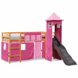VidaXL 3309127 lettino per bambini Rosa Poliestere