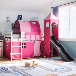 VidaXL 3309151 lettino per bambini Rosa Poliestere