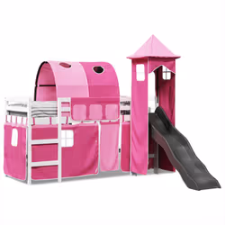 VidaXL 3309151 lettino per bambini Rosa Poliestere
