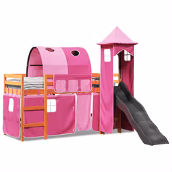 VidaXL 3309163 lettino per bambini Rosa Poliestere