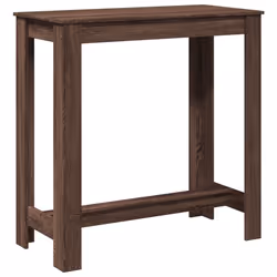 vidaXL Tavolo da Bar Rovere Marrone 102x50x103,5 cm Legno Multistrato - Vista aggiuntiva 2