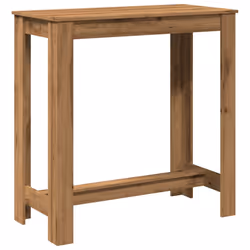 vidaXL Tavolo Bar Rovere Artigianale 102x50x103,5 cm Legno Multistrato - Vista aggiuntiva 2