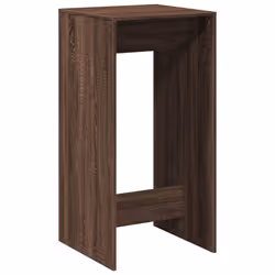 vidaXL Tavolo da Bar Rovere Marrone 51x50x103,5 cm in Truciolato - Vista aggiuntiva 2
