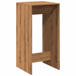 vidaXL Tavolo Bar Rovere Artigianale 51x50x103,5 cm Legno Multistrato - Vista aggiuntiva 2