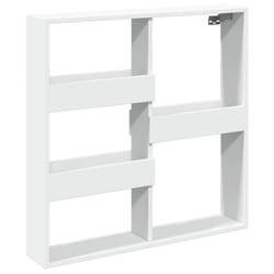 VidaXL 854544 scaffale Legno Bianco