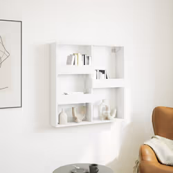 VidaXL 854544 scaffale Legno Bianco