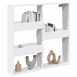 VidaXL 854544 scaffale Legno Bianco