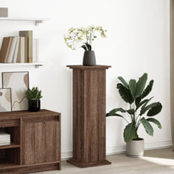 Espositore con Portaoggetti Rovere Marrone 31x30x90 Truciolato Vidaxl 435600