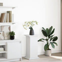 Supporto Espositivo Portaoggetti Bianco 31x30x60 cm Truciolato - Vidaxl