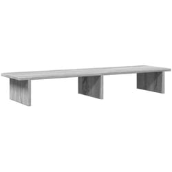 Supporto per Monitor Grigio Sonoma 100x27x15 cm in Truciolato Vidaxl