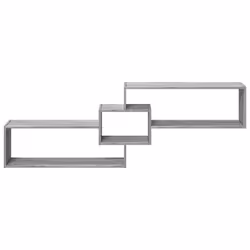 VidaXL 854819 scaffale Legno Grigio - Vista aggiuntiva 4