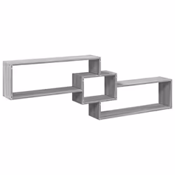 VidaXL 854819 scaffale Legno Grigio - Vista aggiuntiva 6