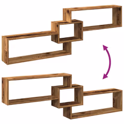VidaXL 854821 scaffale Legno - Vista aggiuntiva 7