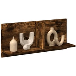 Mobile a Parete 70x16,5x30 cm Rovere Fumo in Legno Multistrato Vidaxl 218053