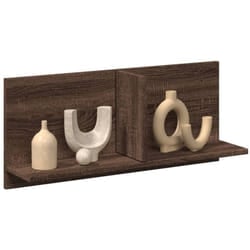 Mobile a Parete 70x16,5x30 cm Rovere Marrone Legno Multistrato Vidaxl 782570