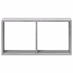VidaXL 854882 scaffale Legno Grigio - Vista aggiuntiva 4