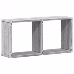 VidaXL 854882 scaffale Legno Grigio - Vista aggiuntiva 6