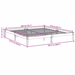 VidaXL 852413 rete a doghe - Vista aggiuntiva 8