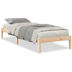 Letto Extra Lungo senza Materasso 100x220 cm in Legno di Pino Vidaxl 117682