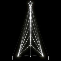 vidaXL Albero di Natale a LED 615 LED Bianco Freddo 404,5 cm