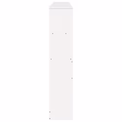 VidaXL 855652 testiera e pedana Bianco - Vista aggiuntiva 5