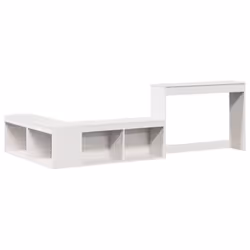 VidaXL 855757 comodino Bianco - Vista aggiuntiva 3