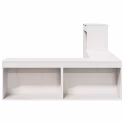 VidaXL 855760 comodino Bianco - Vista aggiuntiva 5