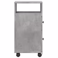 VidaXL 855235 armadietto di conservazione per bagno Grigio - Vista aggiuntiva 5