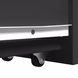 VidaXL 855287 armadietto di conservazione per bagno Nero - Vista aggiuntiva 8