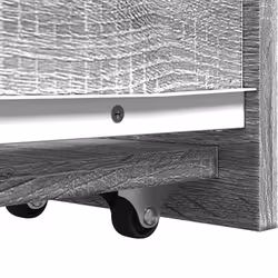 VidaXL 855291 armadietto di conservazione per bagno Grigio - Vista aggiuntiva 8