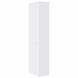 VidaXL 855295 armadietto di conservazione per bagno Bianco - Vista aggiuntiva 6