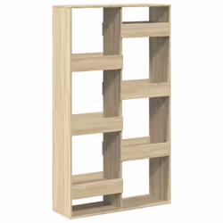 vidaXL Libreria Rovere Sonoma 100x33x175 cm in Legno Multistrato - Vista aggiuntiva 2