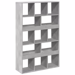 VidaXL 3309531, Grigio, 13 ripiani, Legno, Legno, 1000 mm, 330 mm