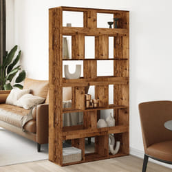 vidaXL Divisorio Stanza Legno Antico 100x33x187,5 cm in Truciolato