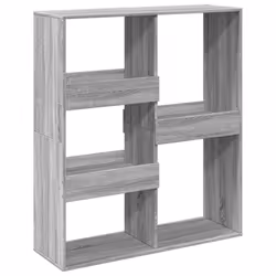 vidaXL Divisorio Grigio Sonoma 100x33x115 cm in Truciolato - Vista aggiuntiva 2
