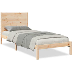 Giroletto Extra Lungo senza Materasso 100x220 cm Legno Massello vidaXL195708