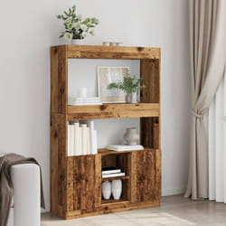 Credenza Legno Antico 92x33x140 cm in Legno Multistrato vidaXL609470