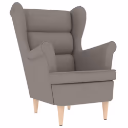 VidaXL 4016901, Tessuto, Grigio talpa, Schiuma, 110 kg, 740 mm, 840 mm