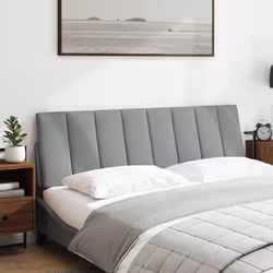VidaXL 4019170 testiera e pedana Grigio chiaro - Vista aggiuntiva 2