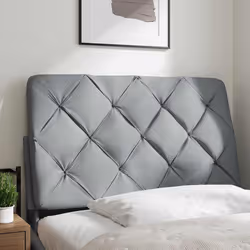 VidaXL 4019191 testiera e pedana Grigio chiaro