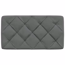 VidaXL 4019192 testiera e pedana Grigio scuro - Vista aggiuntiva 4