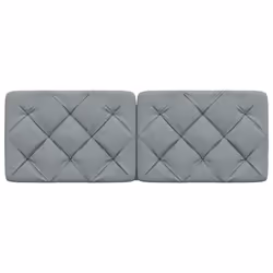 VidaXL 4019219 testiera e pedana Grigio chiaro - Vista aggiuntiva 4