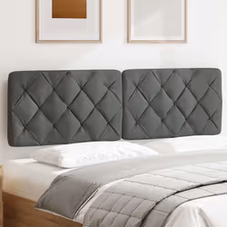 VidaXL 4019227 testiera e pedana Grigio scuro - Vista aggiuntiva 3