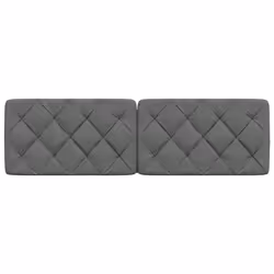 VidaXL 4019227 testiera e pedana Grigio scuro - Vista aggiuntiva 4