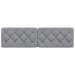 VidaXL 4019233 testiera e pedana Grigio chiaro - Vista aggiuntiva 4