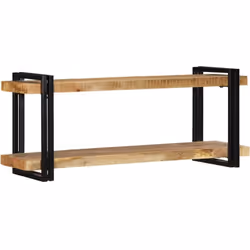 Massimizzate i vostri interni e trasformate la vostra parete con stile grazie a questa mensola a muro! Materiale robusto e st ...